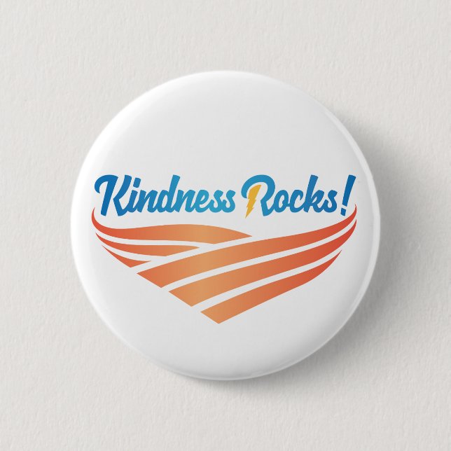Badge Rond 5 Cm Bouton Roches de gentillesse (Devant)