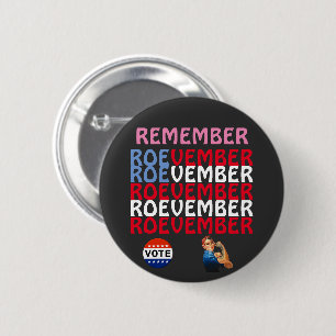 Badge Rond 5 Cm Bouton ROEVEMBER