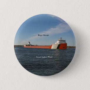 Badge Rond 5 Cm Bouton Roger Blough