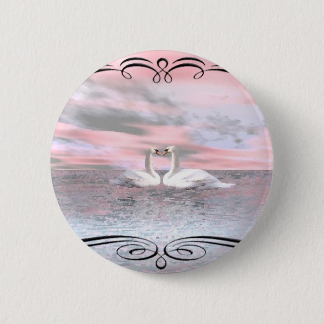 Badge Rond 5 Cm Bouton rond (Devant)