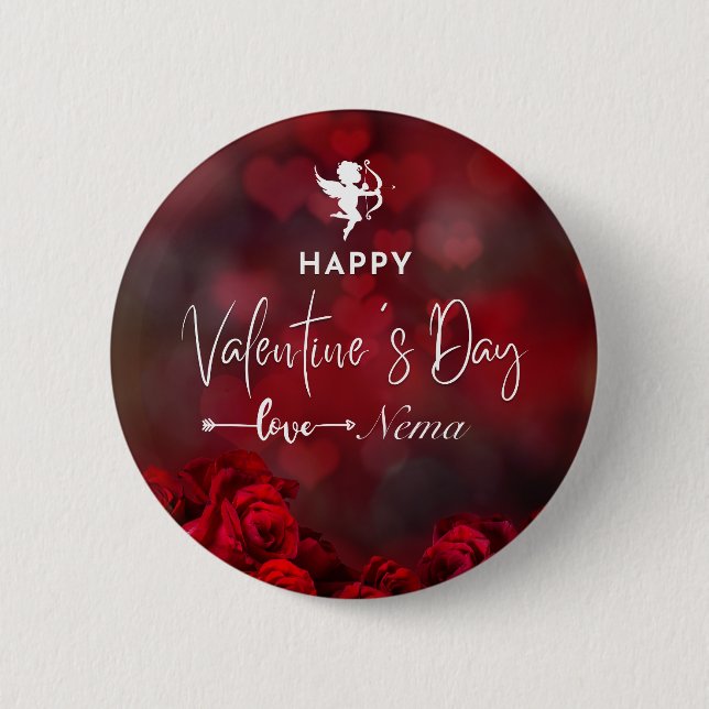 Badge Rond 5 Cm Bouton rond (Devant)