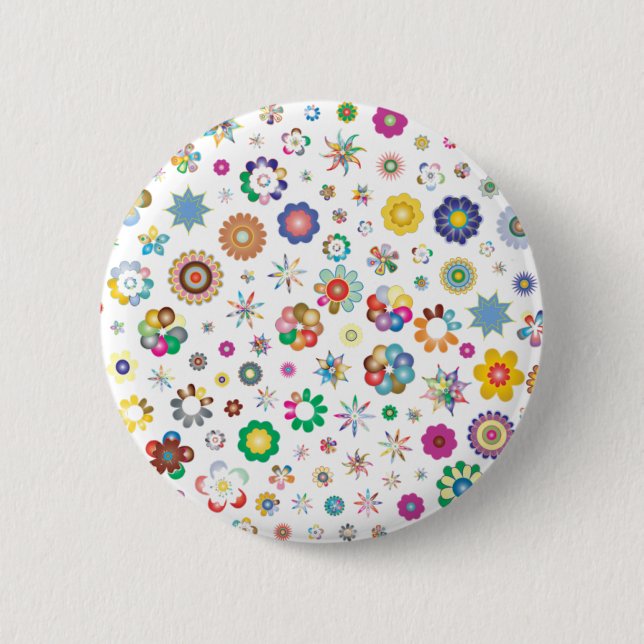 Badge Rond 5 Cm Bouton rond (Devant)