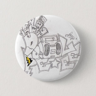 Badge Rond 5 Cm Bouton rond