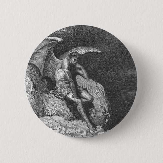 Badge Rond 5 Cm Bouton rond (Devant)