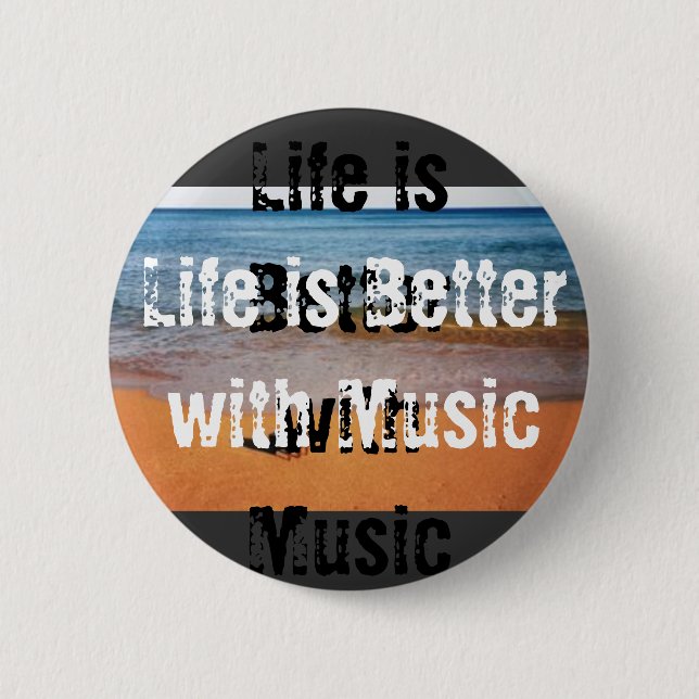 Badge Rond 5 Cm Bouton rond (Devant)