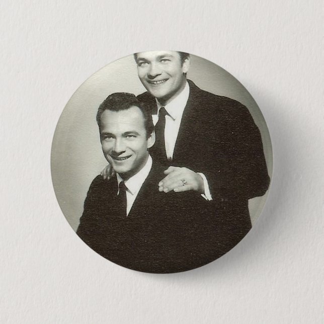 Badge Rond 5 Cm Bouton rond (Devant)