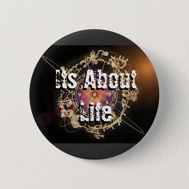 Badge Rond 5 Cm Bouton rond (Devant)