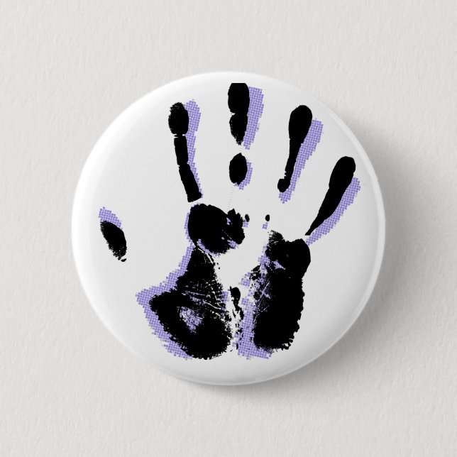 Badge Rond 5 Cm Bouton rond de coup de main (Devant)