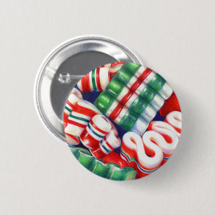 Badge Rond 5 Cm Bouton rond de la canne RIBBON