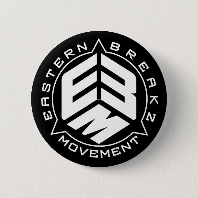 Badge Rond 5 Cm Bouton rond d'EBM (Devant)