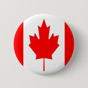 Badge Rond 5 Cm Bouton rond drapeau canadien