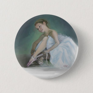 Badge Rond 5 Cm Bouton rond Prima Ballerina
