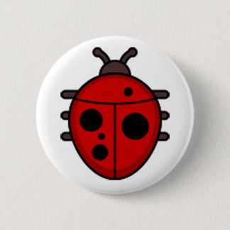 Badge Rond 5 Cm Bouton rond standard de Ladybird