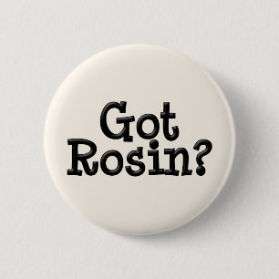 Badge Rond 5 Cm Bouton Rosine