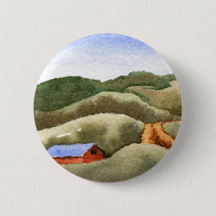 Badge Rond 5 Cm Bouton Routes du pays