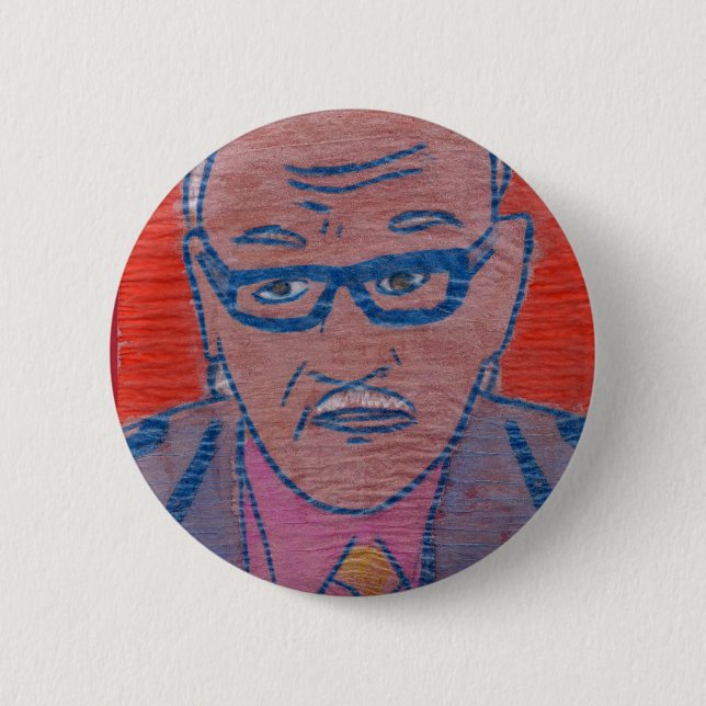 Badge Rond 5 Cm Bouton royal (Devant)