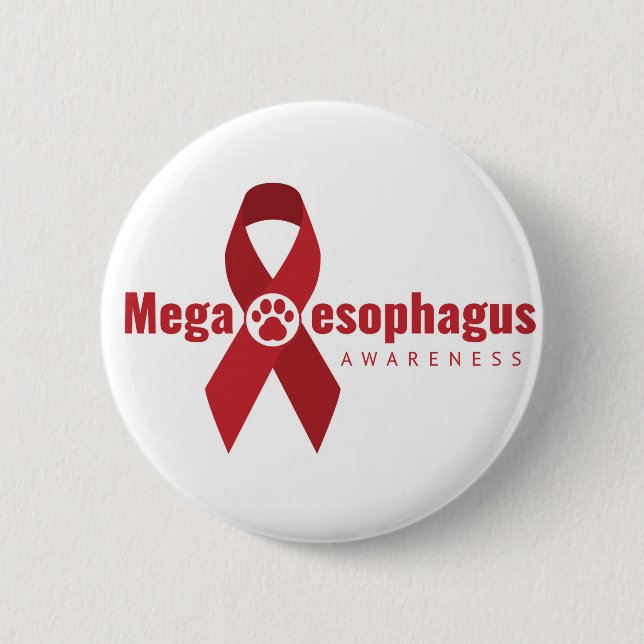 Badge Rond 5 Cm Bouton Ruban de sensibilisation UCB ME (Devant)