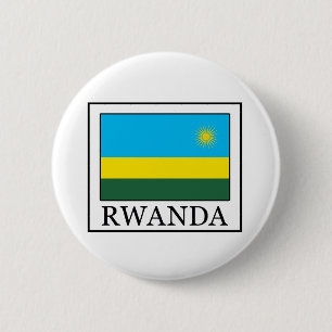 Badge Rond 5 Cm Bouton Rwanda