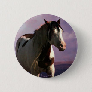 Badge Rond 5 Cm Bouton "Shaman of Steens" 