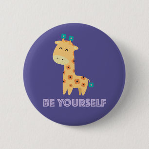 Badge Rond 5 Cm Bouton Soyez vous-même