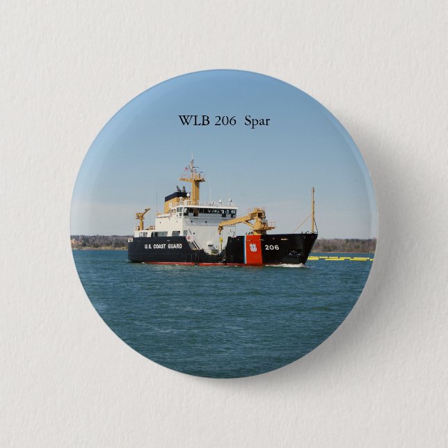 Badge Rond 5 Cm Bouton Spar (Devant)