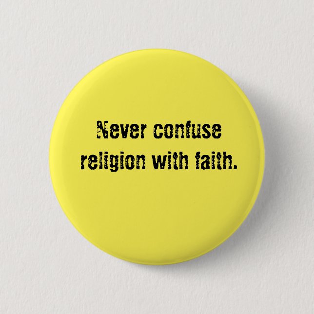 Badge Rond 5 Cm Bouton sur une mission (Devant)