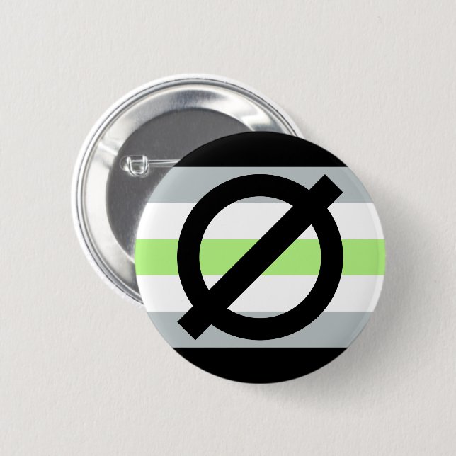 Badge Rond 5 Cm Bouton Symbole de l'agent (Devant & derrière)