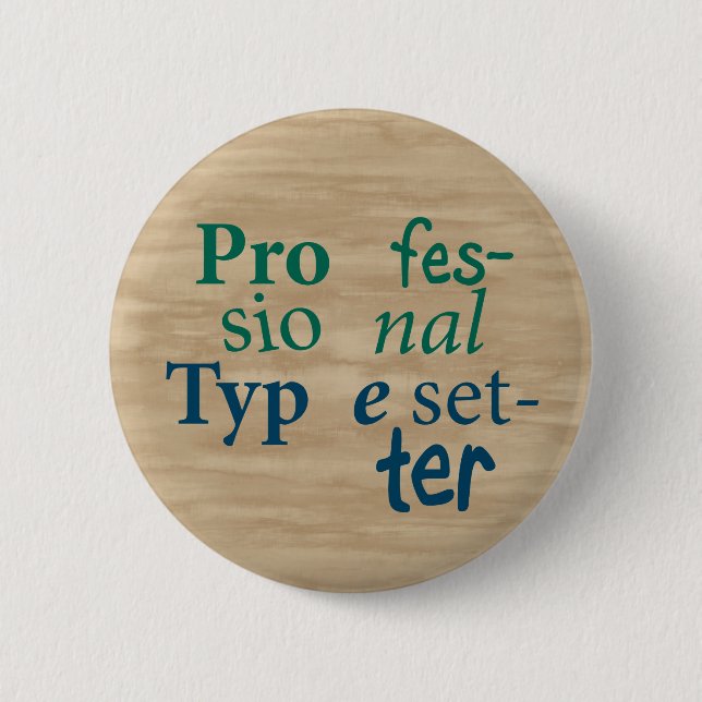 Badge Rond 5 Cm Bouton Tapetter professionnel (Devant)