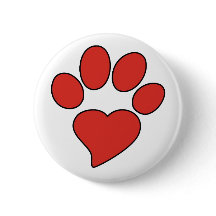 Bouton TDU Paw - Rond