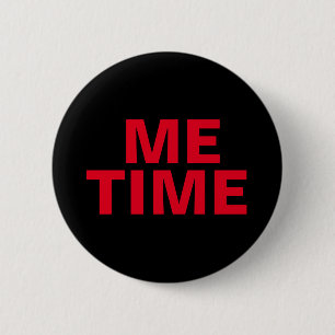 Badge Rond 5 Cm Bouton Temps Me