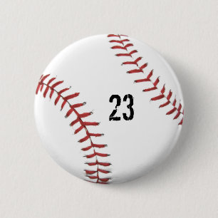 Badge Rond 5 Cm bouton Thème de baseball