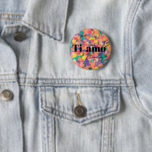 Bouton Ti Amo avec coeur
