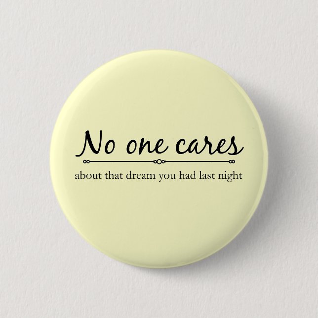 Badge Rond 5 Cm Bouton Tout Le Monde S'En Soucie (Devant)