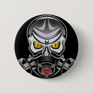 Badge Rond 5 Cm Bouton toxique