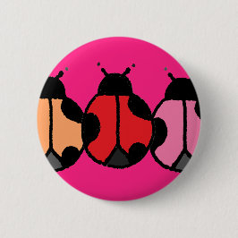 Badge Rond 5 Cm Bouton Trio de la cocaïne