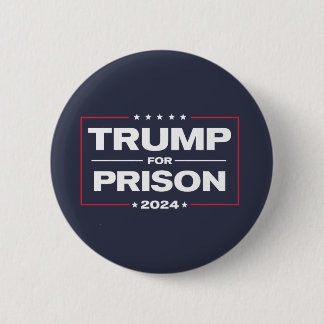 Badge Rond 5 Cm Bouton TRUMP POUR PRISON 2024