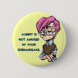 Badge Rond 5 Cm Bouton Unamused