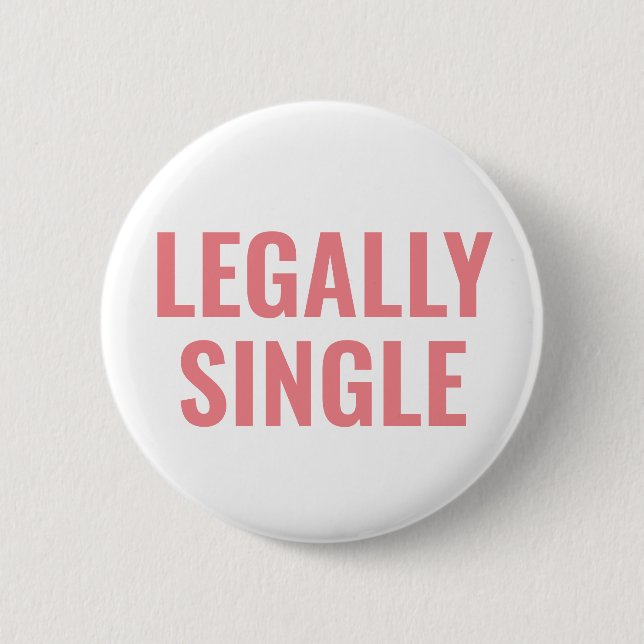 Badge Rond 5 Cm Bouton unique légal (Devant)
