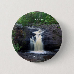 Badge Rond 5 Cm Bouton Upper Amnicon Falls
