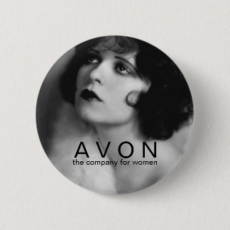 Badge Rond 5 Cm Bouton vintage de beauté d'AVON