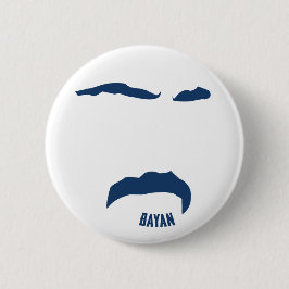 Badge Rond 5 Cm Bouton Visage Bayan