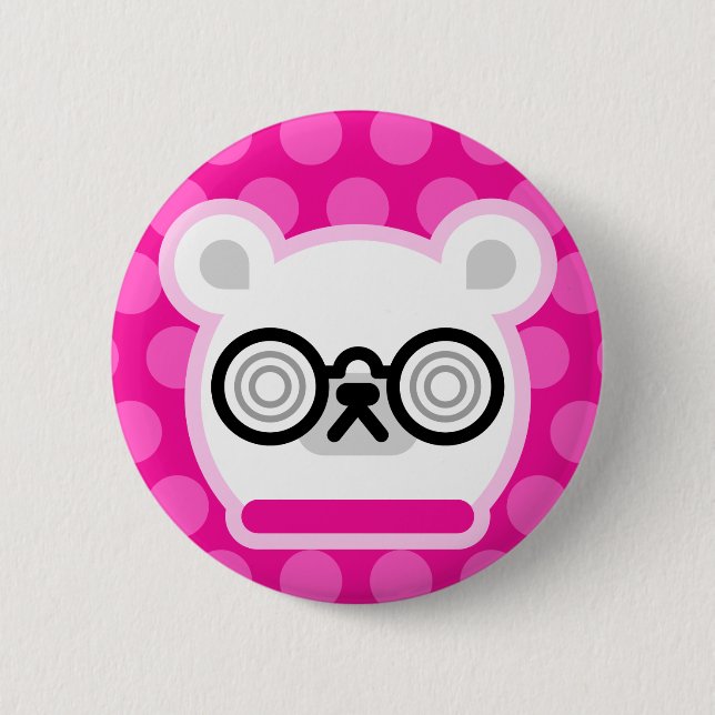 Badge Rond 5 Cm Bouton - Willi (Devant)
