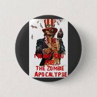 boutons d'apocalypse de zombi