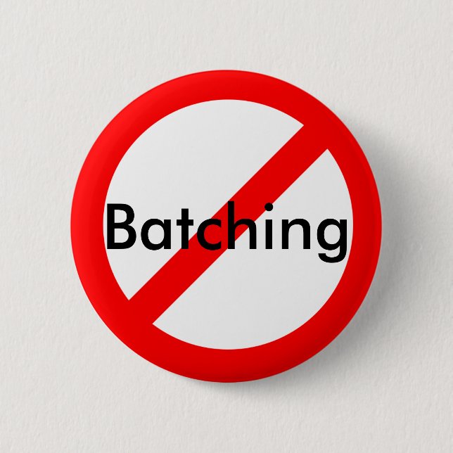 Badge Rond 5 Cm Boutons de Anti-Traitement en lots (Devant)