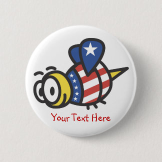 Badge Rond 5 Cm Boutons de bourdon personnalisés