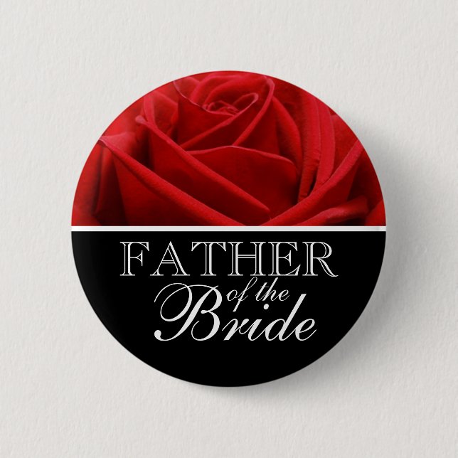 Badge Rond 5 Cm Boutons de désignation de la fête de mariage (Devant)