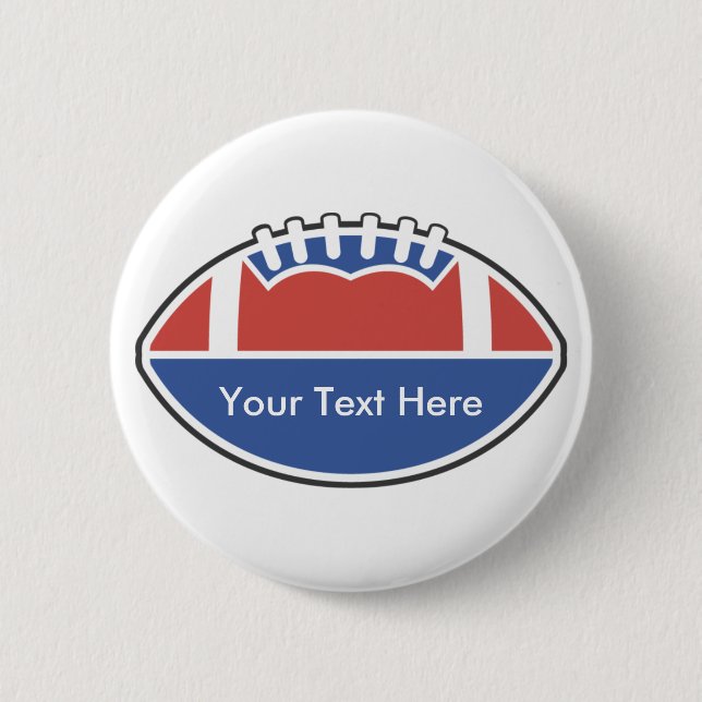Badge Rond 5 Cm Boutons de football personnalisés (Devant)