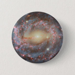 Badge Rond 5 Cm Boutons de galaxie spirale