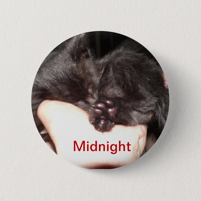 Badge Rond 5 Cm Boutons de minuit (Devant)