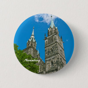 Badge Rond 5 Cm Boutons de Nuremberg